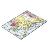 KARTE: EUROPA IN ASIEN NOTIZBLOCK (Linke Seite)