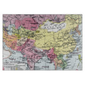 KARTE: EUROPA IN ASIEN SCHNEIDEBRETT (Vorderseite)