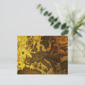 Karte Europas (Stehend Vorderseite)