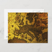 Karte Europas (Vorne/Hinten)