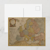 Karte Europas | 1700 (Vorne/Hinten)