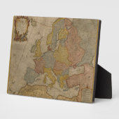 Karte Europas | 1700 Fotoplatte (Seite)