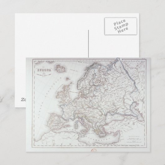 Karte Europas 5 (Vorne/Hinten)