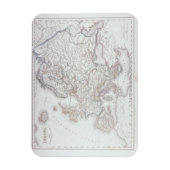 Karte Europas 5 Magnet (Vertikal)