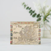 Karte Europas 6 (Stehend Vorderseite)