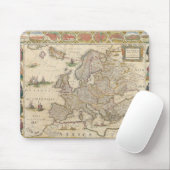 Karte Europas 6 Mousepad (Mit Mouse)