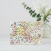 Karte Europas | Der dritte Kreuzzug (Stehend Vorderseite)