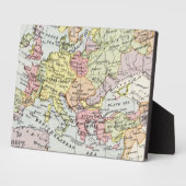 Karte Europas | Der dritte Kreuzzug Fotoplatte (Seite)