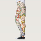 Karte Europas Leggings (Links)