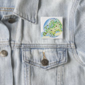 Karte Europas mit Abbildungen berühmter Werke Button (Beispiel)