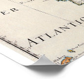 Karte Europas Poster (Ecke)