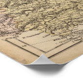 Karte Europas Poster (Ecke)