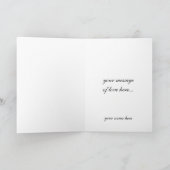 Karte ewige Flammen-Rosegotische Valentines Tages (Innenseite)