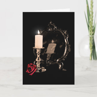 Karte ewige Flammen-Rosegotische Valentines Tages