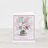 Karte; falsches Denken über die Vase deiner Großmu Karte (Vorderseite)