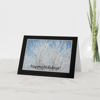 Karte - Feiertag: Reizendes Foto des mattierten