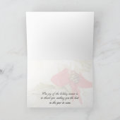 Karte, Feiertagskarte (Innenseite)