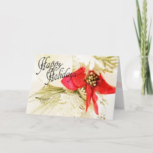 Karte, Feiertagskarte (Vorderseite)