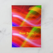 Karte: Feliz Cumpleaños Karte (Innenseite)