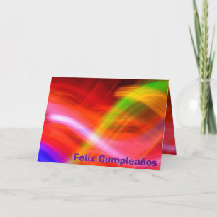 Karte: Feliz Cumpleaños Karte