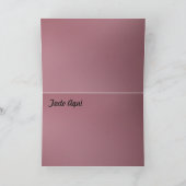 Karte - Feliz Cumpleaños - Margarita Rosa (Innenseite)