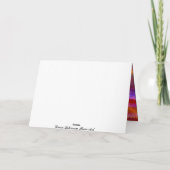 Karte - Feliz Cumpleaños - Mehrfarben (Rückseite)