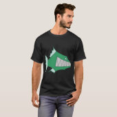 Karte Fisch T-Shirt (Vorne ganz)