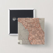 Karte Florida Atlas Button (Vorne & Hinten)