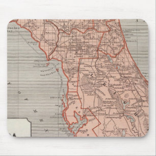 Karte Florida Atlas Mousepad