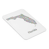 Karte Florida Magnet (Rechte Seite)