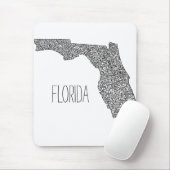 Karte Florida Mousepad (Mit Mouse)