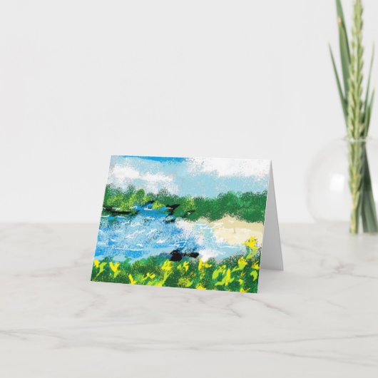 Karte : Flügel innerhalb (Vorderseite)