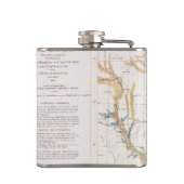 KARTE: FLUSS MISSISSIPI, 1861 FLACHMANN (Rückseite)