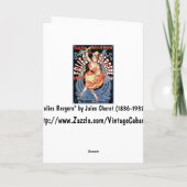 Karte: Folies Bergere - Tanz Hall Karte (Rückseite)