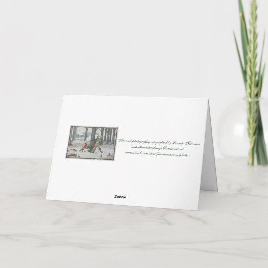 Karte "Follow Me" (Rückseite)