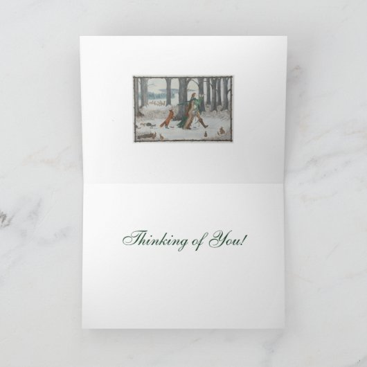 Karte "Follow Me" (Innenseite)