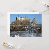 Karte - Förderung - Entschlossenheit (Vorderseite/Rückseite Beispiel)