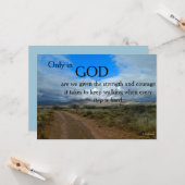 Karte - Förderung - Verfahren (Vorderseite/Rückseite Beispiel)