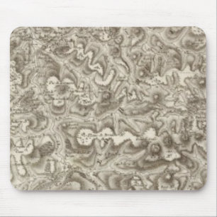 Karte Frankreich 2 Mousepad