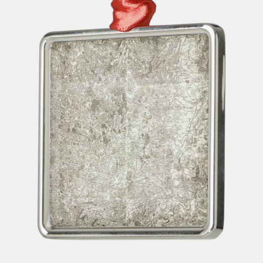 Karte Frankreich 9 Ornament Aus Metall (Links)