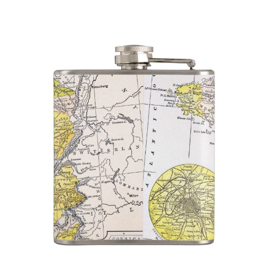 KARTE: FRANKREICH FLACHMANN (Rückseite)