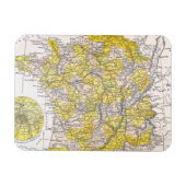 KARTE: FRANKREICH MAGNET (Horizontal)