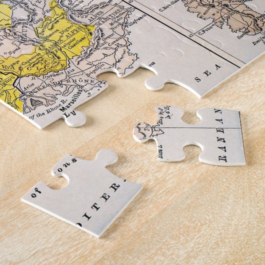 KARTE: FRANKREICH PUZZLE (Seite)