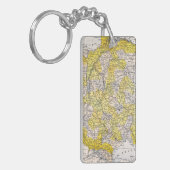 KARTE: FRANKREICH SCHLÜSSELANHÄNGER (Vorderseite links)