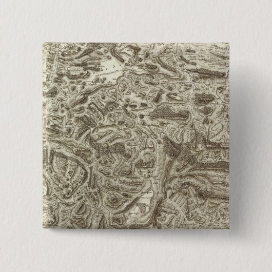 Karte Frankreichs Button (Vorderseite)