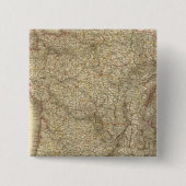 Karte Frankreichs Button (Vorderseite)