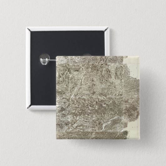 Karte Frankreichs Button (Vorne & Hinten)