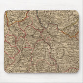 Karte Frankreichs Mousepad (Vorne)