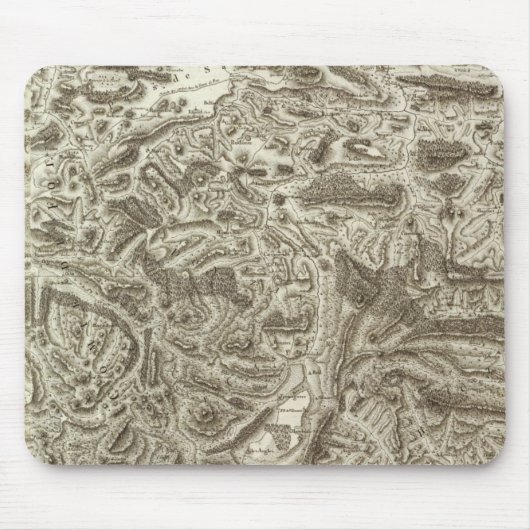 Karte Frankreichs Mousepad (Vorne)