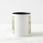 Karte Frankreichs Tasse (Zentrum)